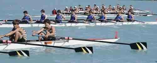 Competitors in the Boys U16 8 © SIR+photosouth@xtra.co.nz